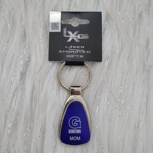 LXG Laser Engraved Gifts Georgetown Mom Keychain